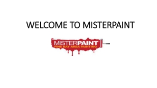 HOUSE PAINTERS NEAR ME | MISTER PAINT