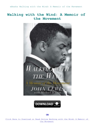 ebooks walking with the wind a memoir