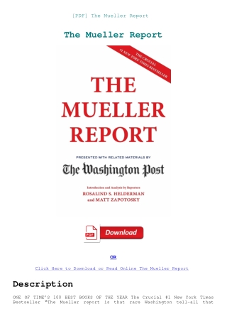 [PDF] The Mueller Report