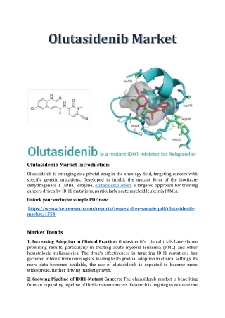 "Olutasidenib Market: Trends, Growth, and Forecasts for 2025 and Beyond"