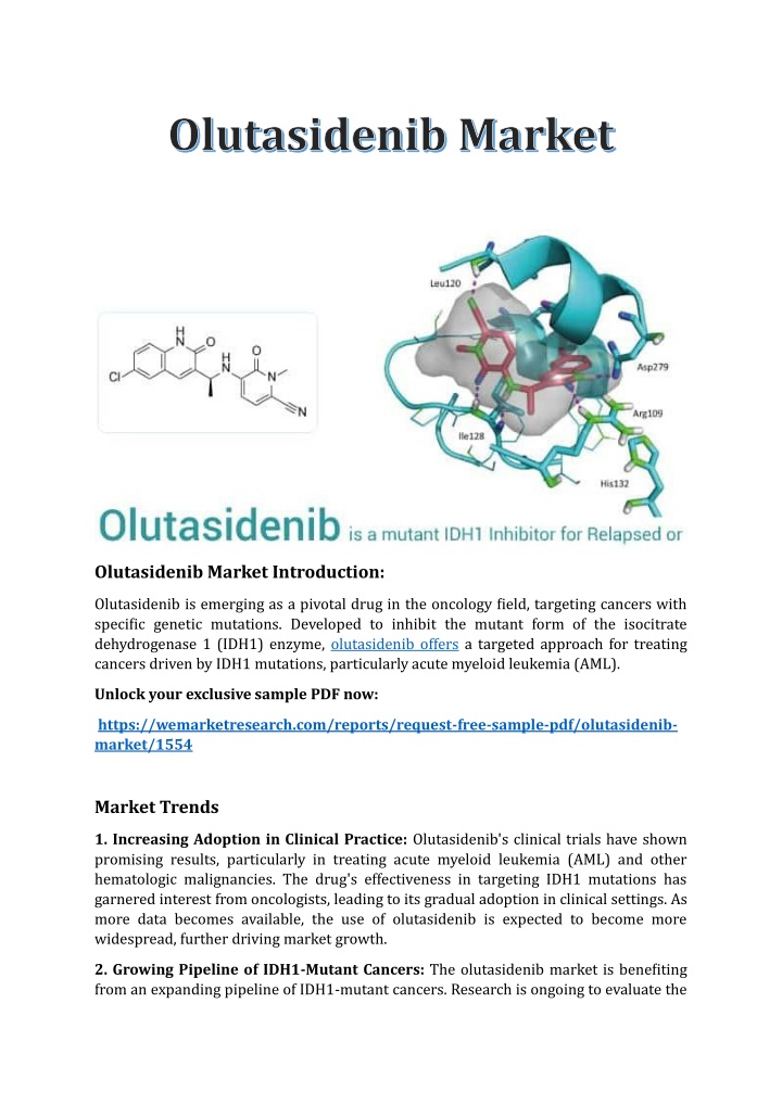 olutasidenib market introduction