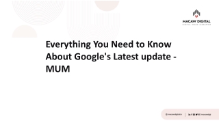 Everything You Need to Know About Google's Latest update - MUM