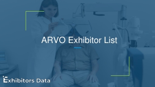 arvo exhibitor list