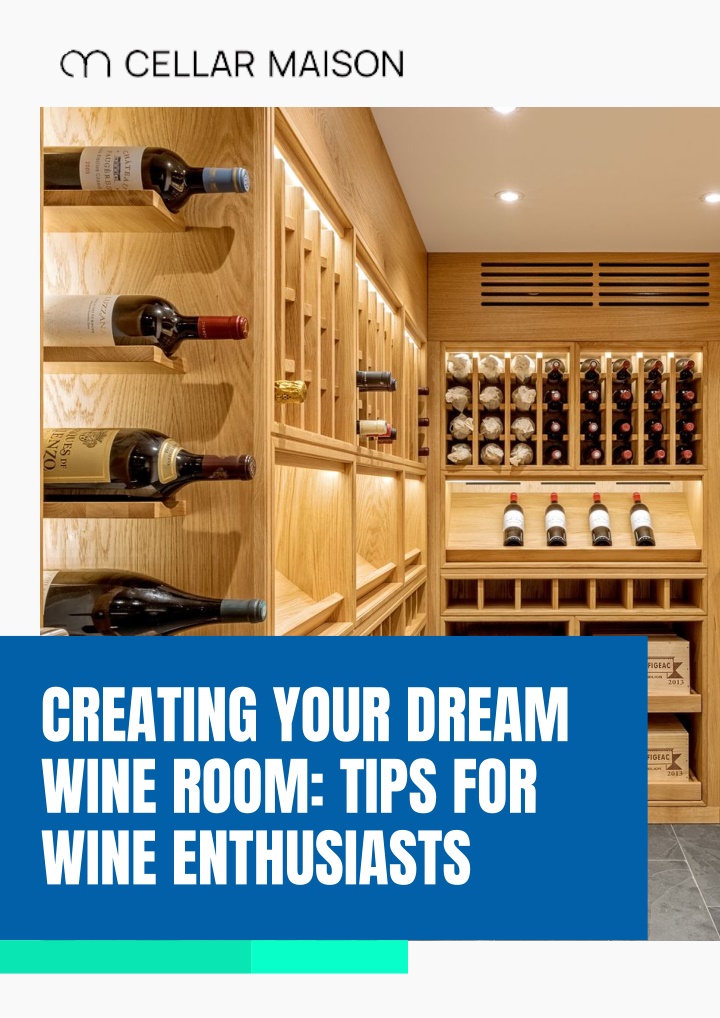 creating your dream wine room tips for wine