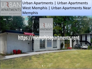 Urban Apartments Memphis