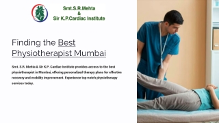 Best Physiotherapist Mumbai