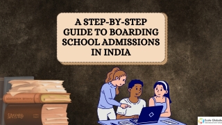 a step by step guide to boarding school