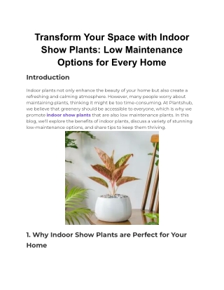 Good luck plants to bring prosperity and positive energy
