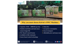 Kelvin's Organic Waste Compost Machine