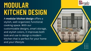 a modular kitchen design offers a stylish well
