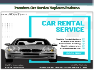 Premium Car Service Naples to Positano