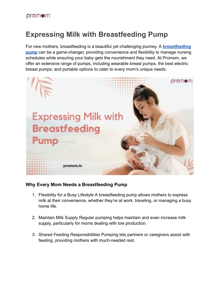 expressing milk with breastfeeding pump