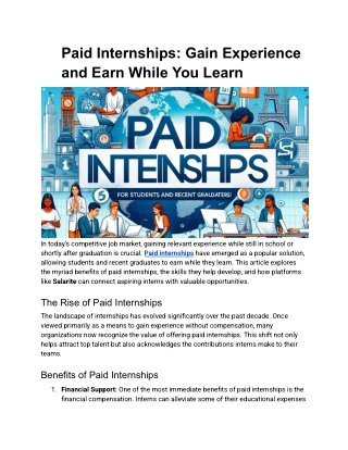 Paid Internships_ Gain Experience and Earn While You Learn