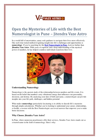 open the mysteries of life with the best