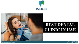 BEST DENTAL CLINIC IN UAE