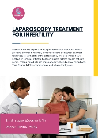 Laparoscopy for Infertility Advanced Care in Rewari