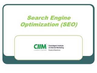 search engine optimization seo
