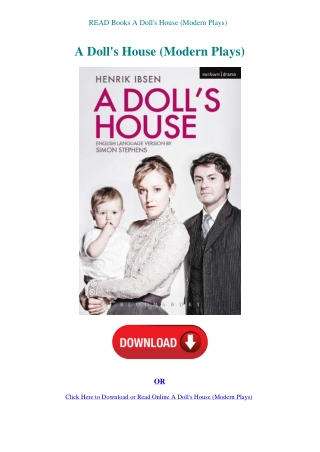 READ Books A Doll's House (Modern Plays)