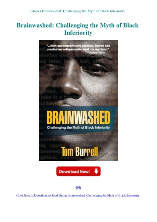 eBooks Brainwashed Challenging the Myth of Black Inferiority