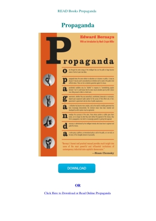 READ Books Propaganda