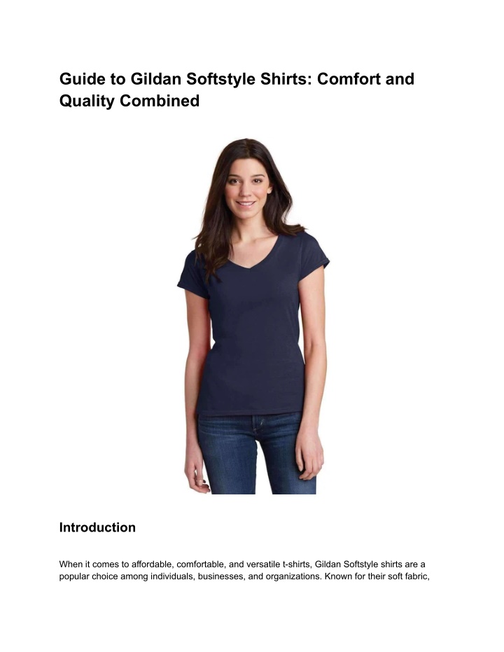 guide to gildan softstyle shirts comfort