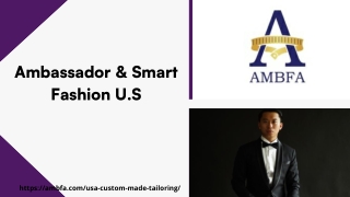 Custom Trousers Maryland