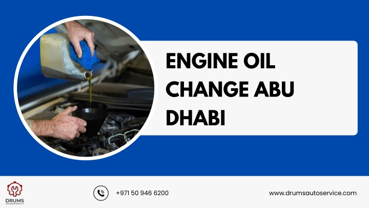 engine oil change abu dhabi