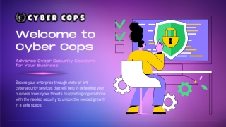 Cyber Cops – Our Premier Cyber Security Services Company For Your Business