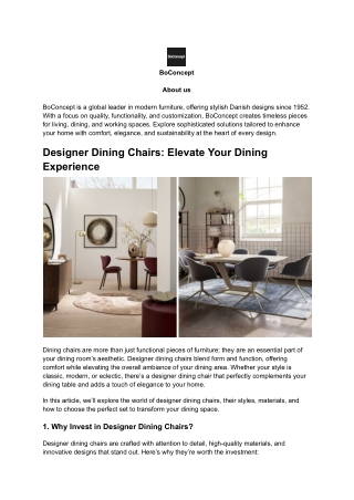 boconcept about us