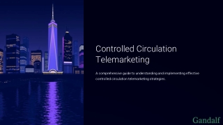 controlled circulation telemarketing