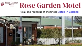 rose garden motel