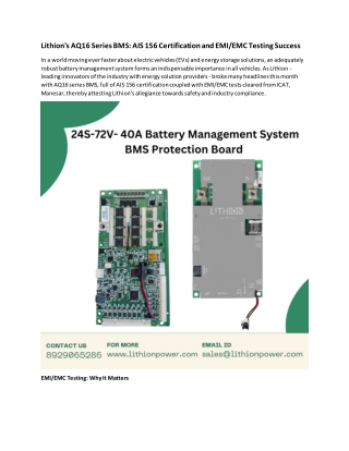 AIS 156 Certification and EMIEMC Testing Success