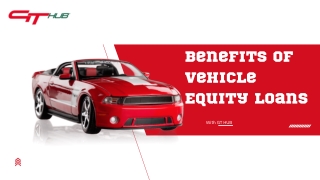 Unlock Cash with Vehicle Equity Loans from GT HUB