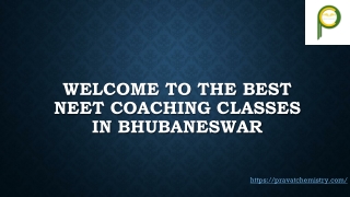welcome to the best neet coaching classes in bhubaneswar
