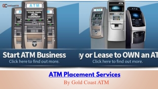 atm placement services