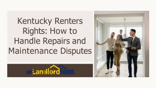 Know Your Rights: Kentucky Renters & Maintenance Issues