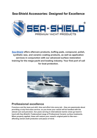 SEA-SHIELD