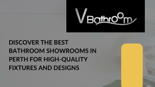 Discover the Best Bathroom Showrooms in Perth for High-Quality Fixtures and Designs