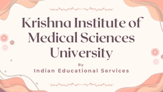 krishna institute of medical sciences university