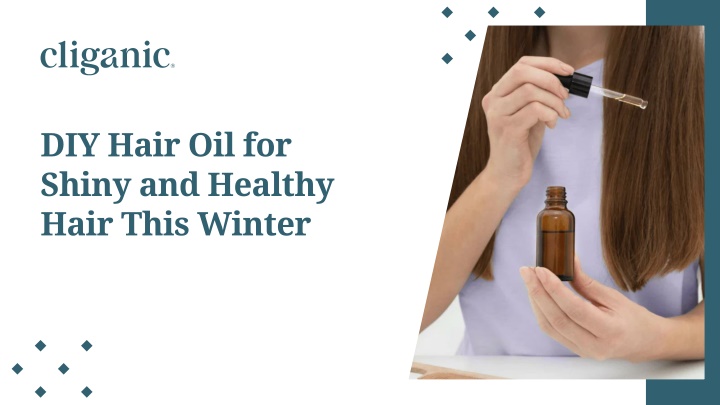 diy hair oil for shiny and healthy hair this