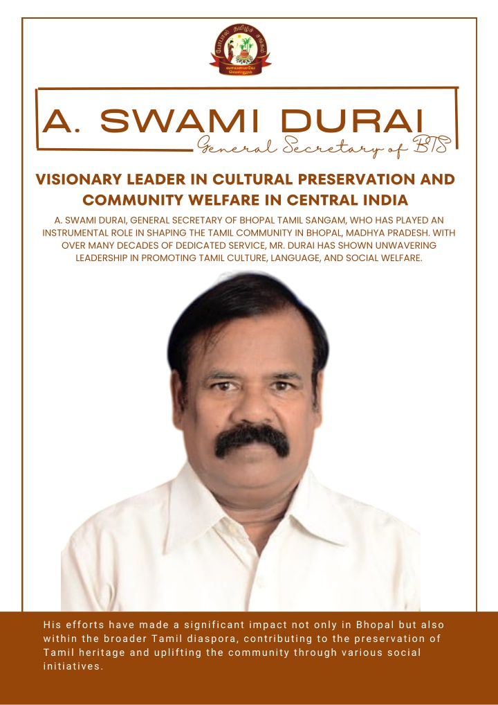 a swami durai general secretary of bts