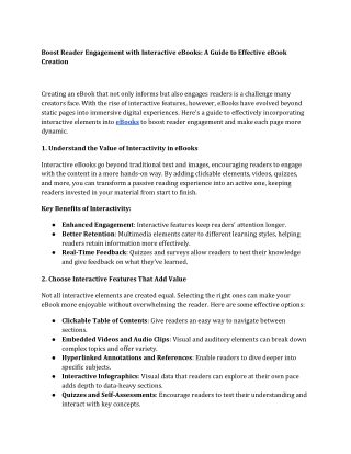 boost reader engagement with interactive ebooks