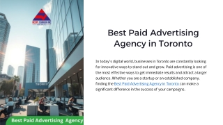 Best Toronto Paid Advertising Agencies for Your Success