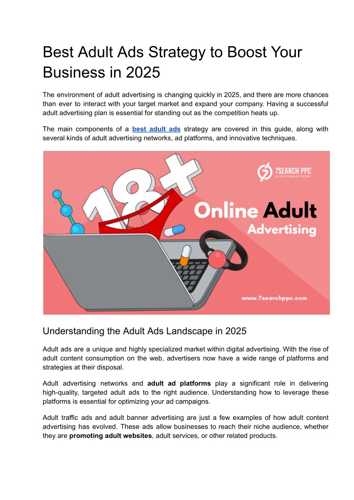 best adult ads strategy to boost your business