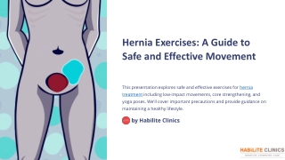 Hernia Exercises A Guide to Safe and Effective Movement