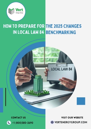 How to Prepare for the 2025 Changes in Local Law 84 Benchmarking