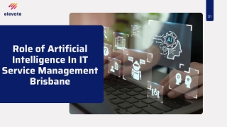 Role Of AI In IT Service Management Brisbane