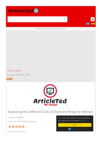Exploring the Different Cuts of Diamond Rings for Women