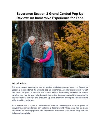 Severance Season 2 Grand Central Pop-Up Review_ An Immersive Experience for Fans
