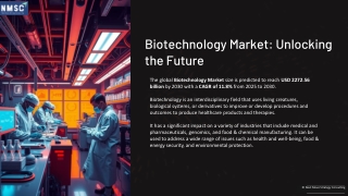 biotechnology market unlocking the future